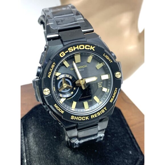 Casio G-Shock Men's Watch GSTB500BD1A9 Bluetooth Tough Solar Black Dial 5684 - Picture 14 of 15
